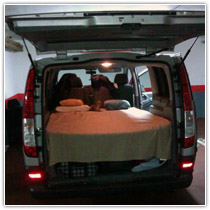 Cama para furgoneta